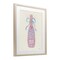 Stupell Industries Pastel Coquette Champagne Framed Print Under Glass, design by Yvette St. Amant